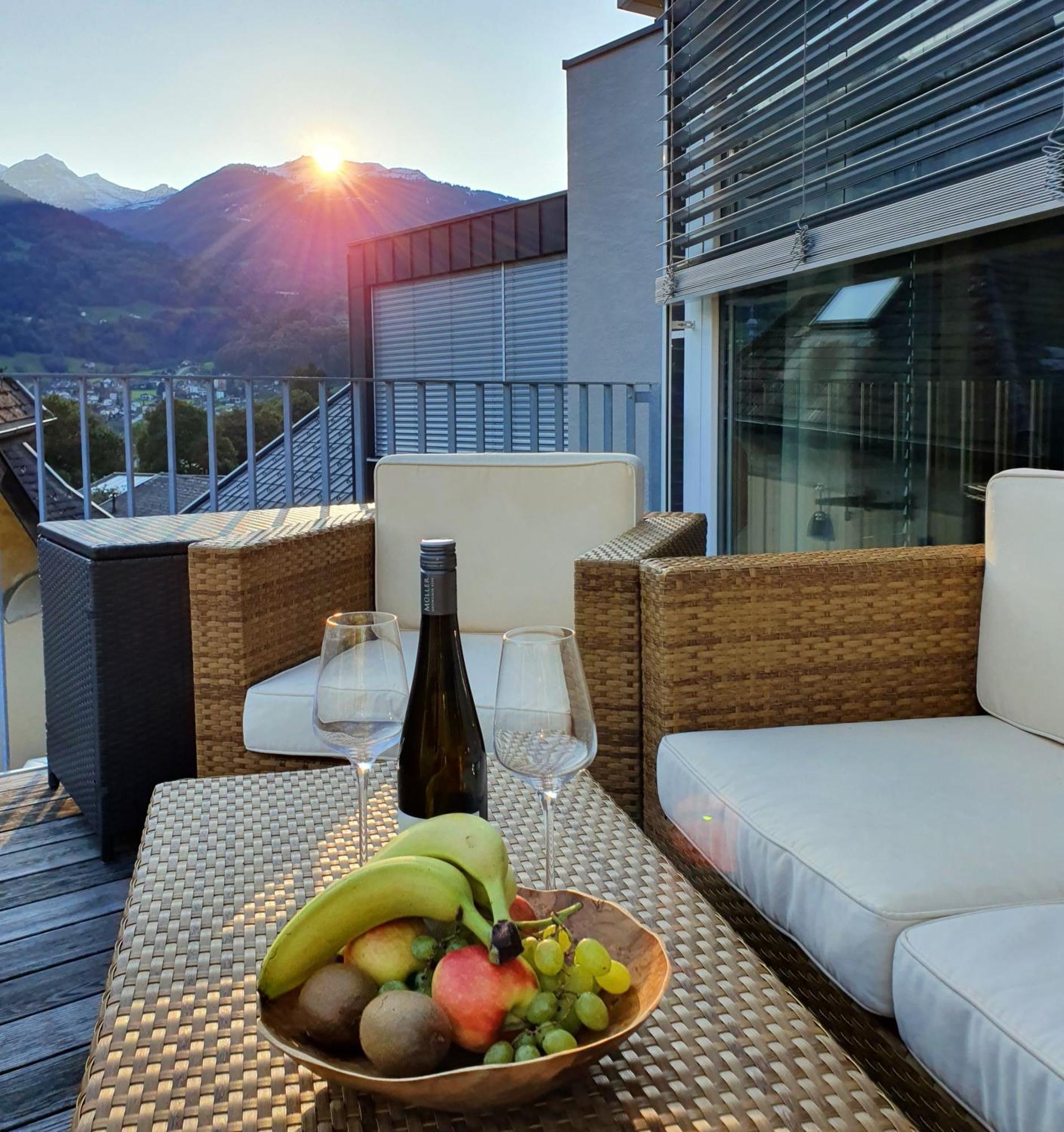 Adler Alpen Apartments Schruns Bagian luar foto