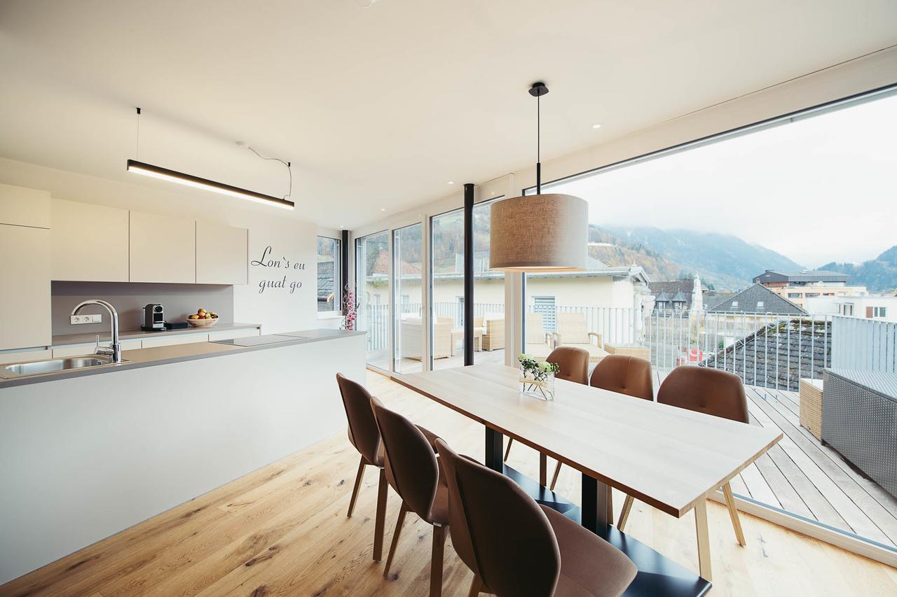 Adler Alpen Apartments Schruns Bagian luar foto