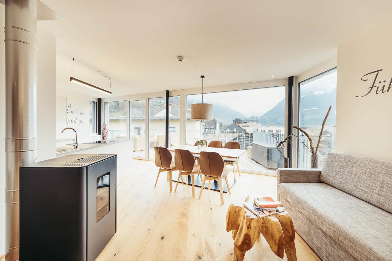 Adler Alpen Apartments Schruns Bagian luar foto