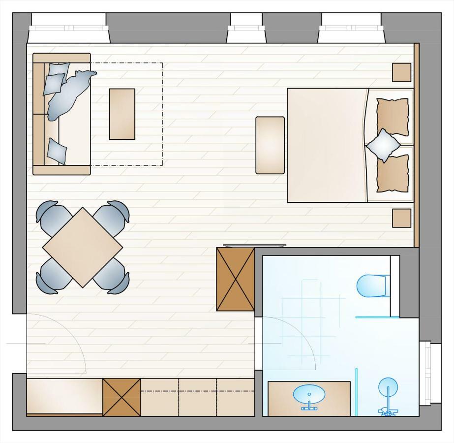 Adler Alpen Apartments Schruns Bagian luar foto